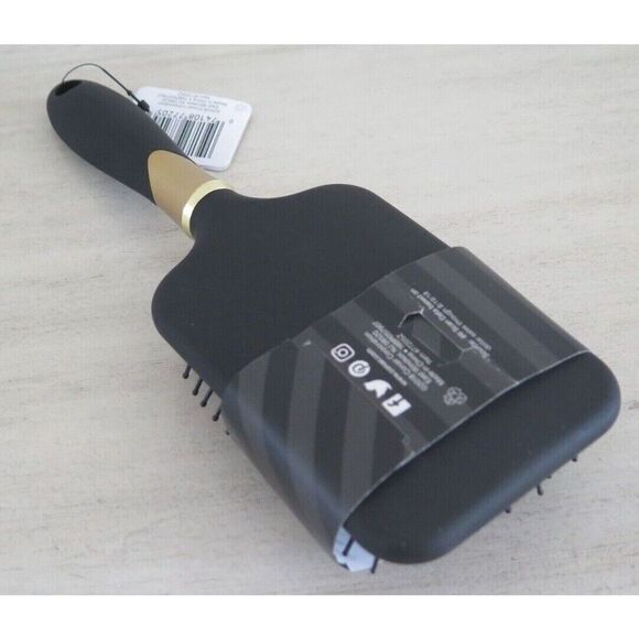 Conair #77205Z Black/Gold Velvet Touch Detangle & Style Hair Brush - Picture 2 of 4